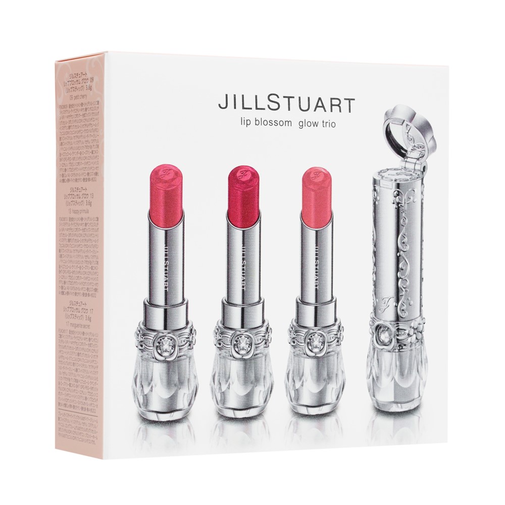 JILL STUART リップスティック＆グロスセット JILL STUART lip blossom glow trio-吉尔·斯图尔特- | 中部国际机场新