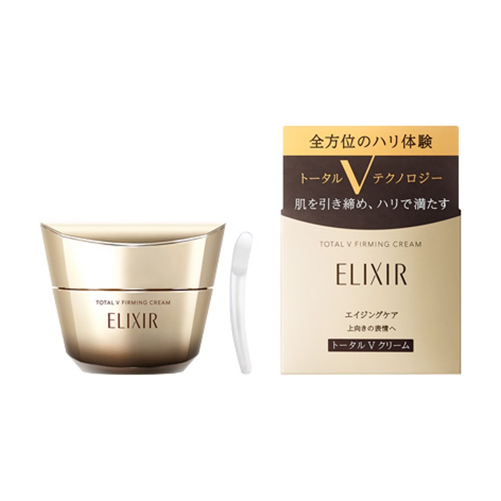 フェイスクリーム VITAL CREAM CONCENTRATE 37g ELIXIR Total V Firming Cream <Cream>-SHISEIDO- | Official