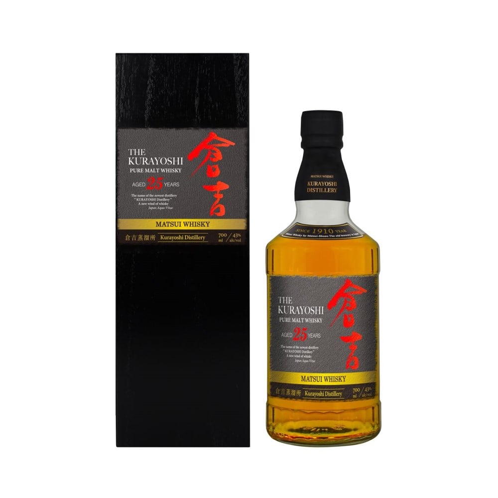 倉吉ピュアモルト25年-Matsui Whisky- | 中部國際機場新特麗亞免稅店