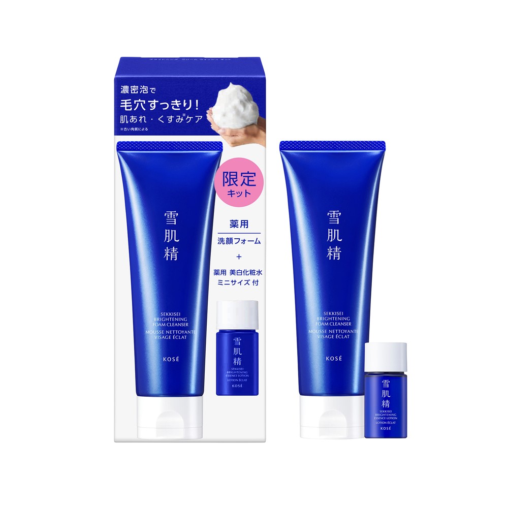 SEKKISEI BRIGHTENING FOAM CLEANSER KIT-高絲- | 中部國際機場新特麗